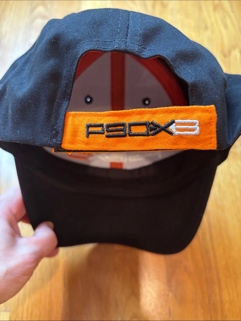 P90X3 black cap
